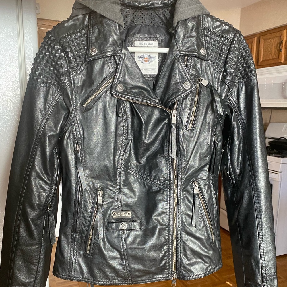 Harley Davidson Leather Riding Jacket